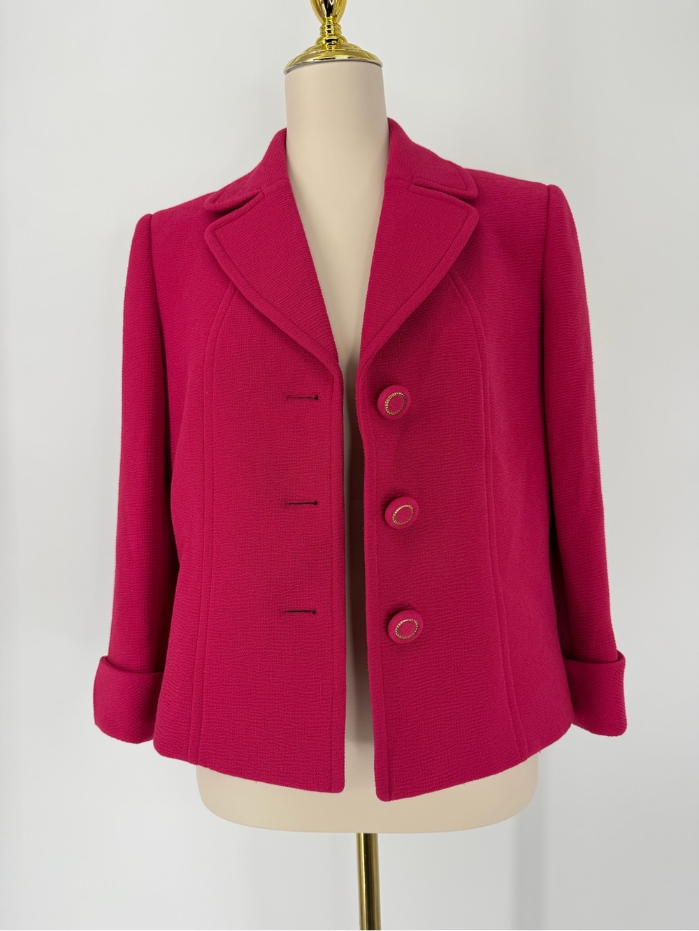 Tahari by Arthur S Levine, Pink Women's Blazer, Size 6